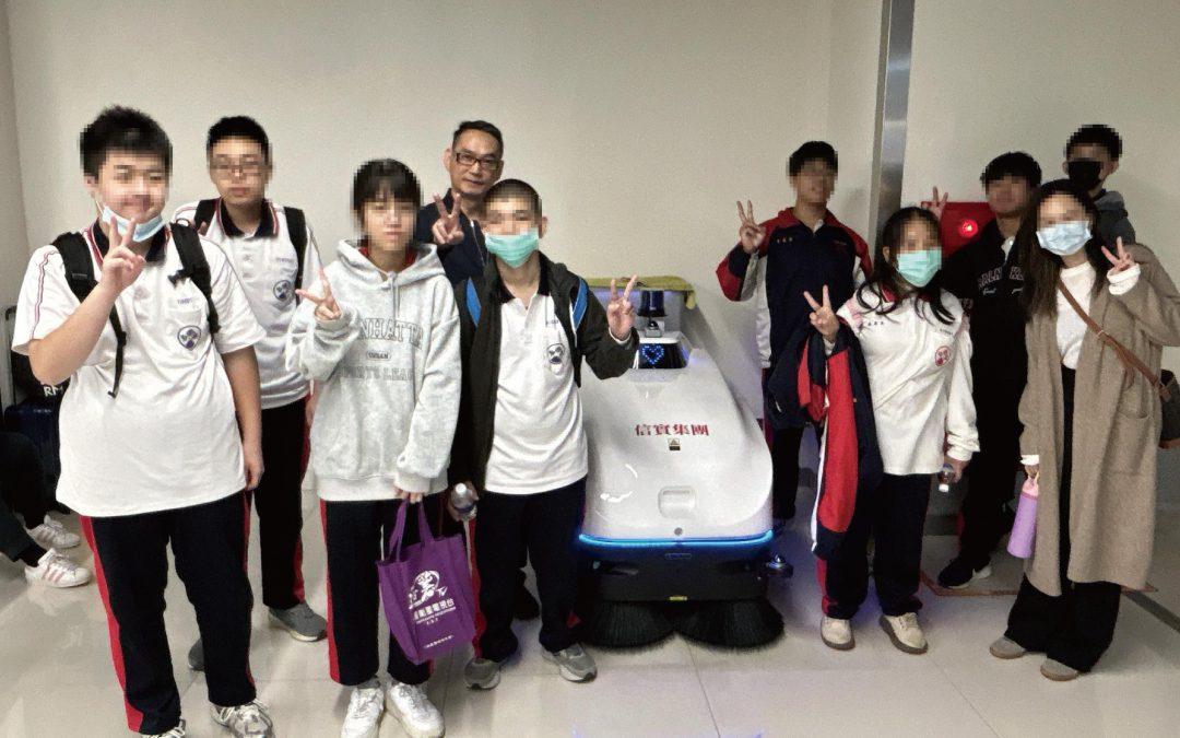 ❤信實集團舉辦泰山高中參訪，開啟專業清潔技術實作之旅